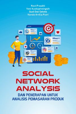 Sampul buku SOCIAL NETWORK ANALY...