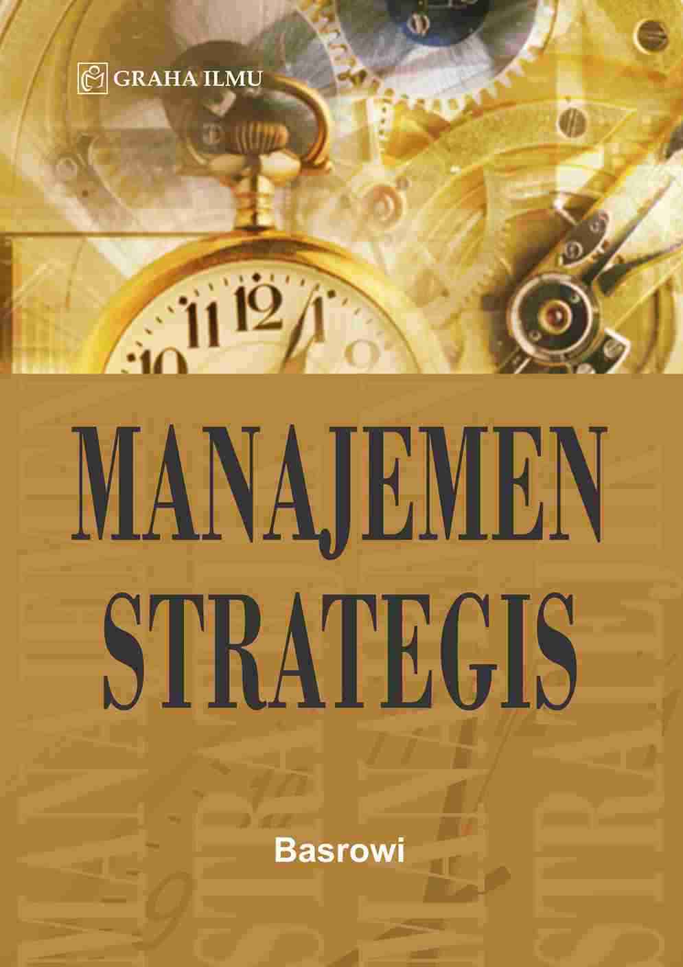 Sampul buku Manajemen Strategis