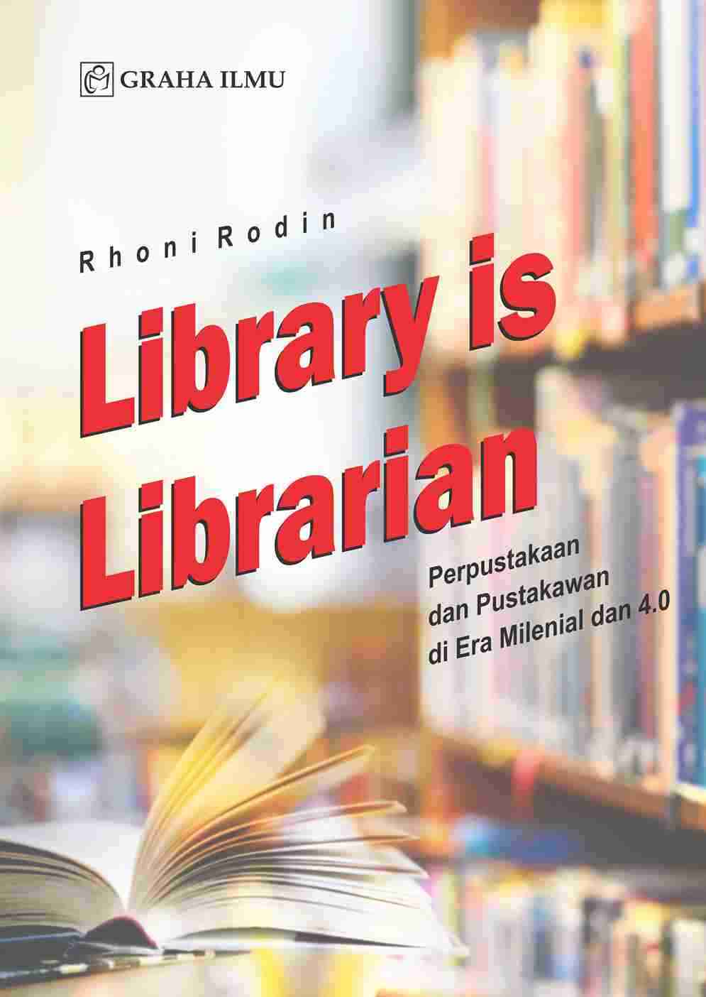 Sampul buku Library is Librarian...