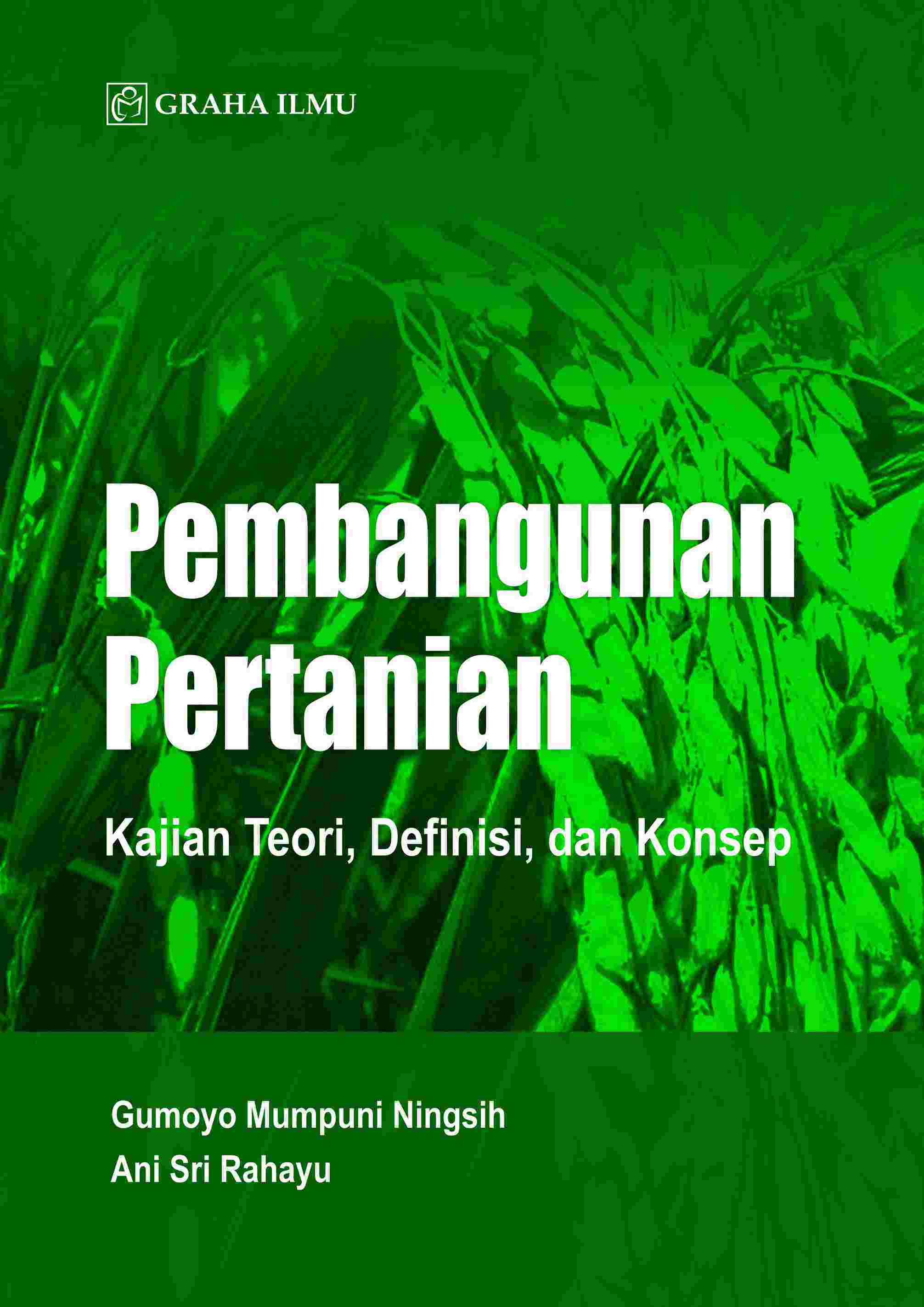 Sampul buku Pembangunan Pertania...