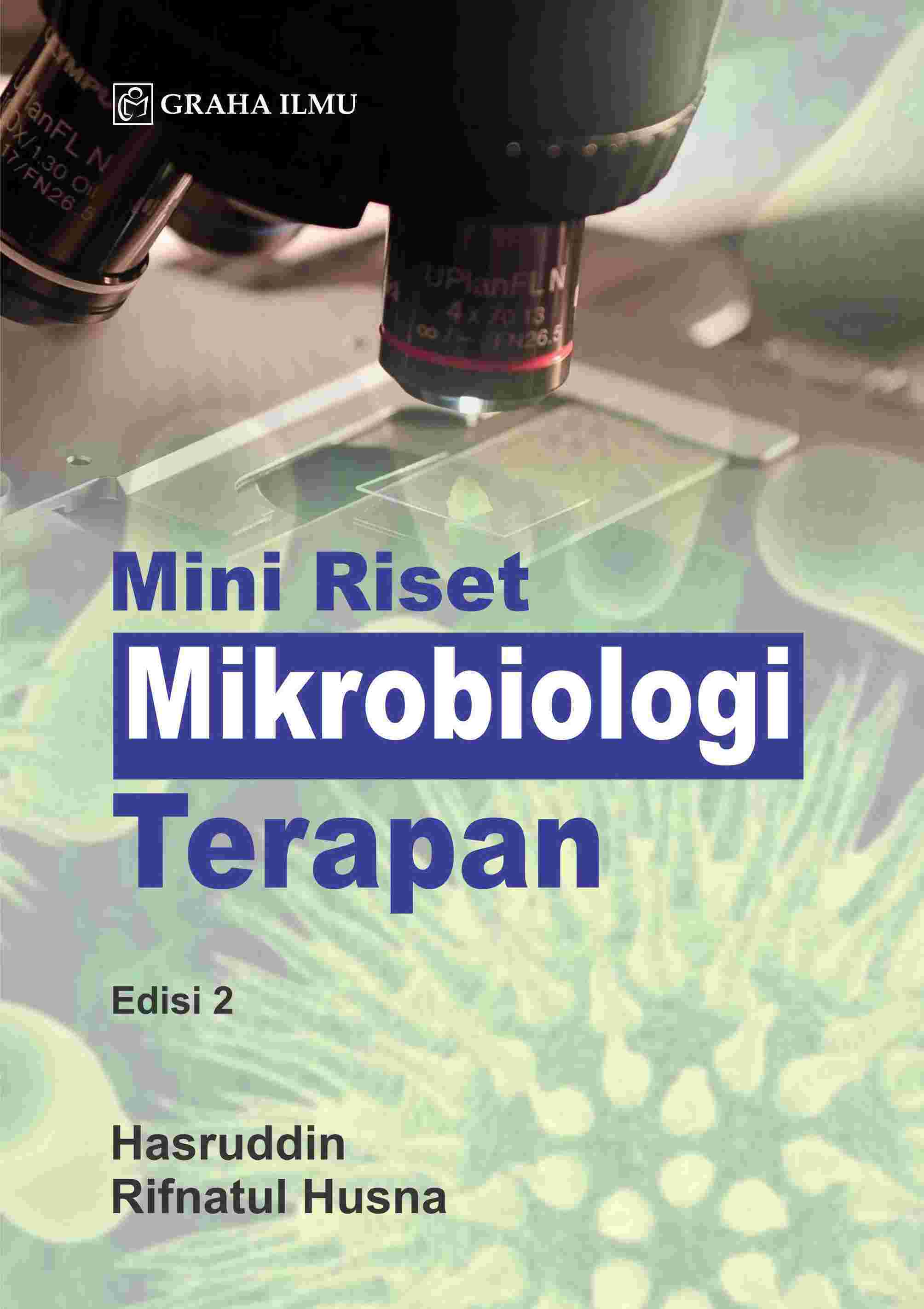 Sampul buku Mini Riset Mikrobiol...